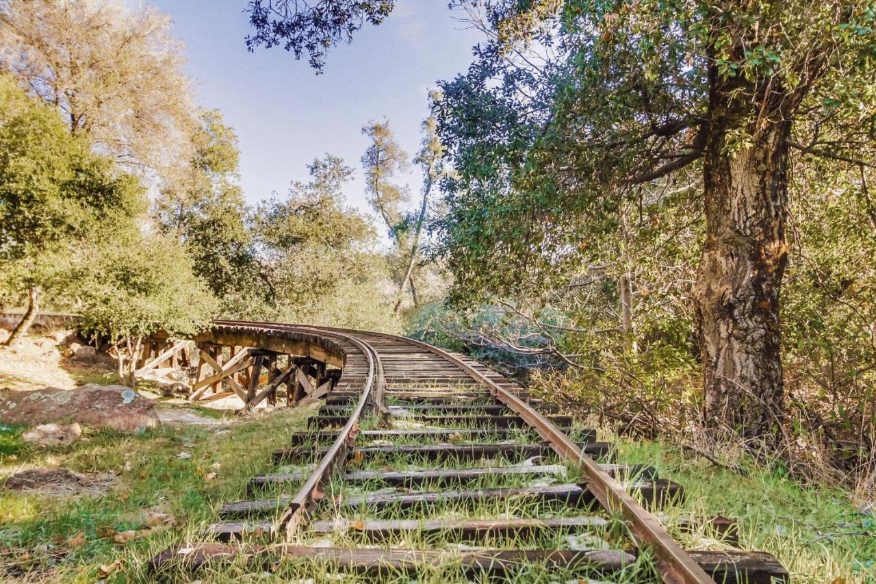Hot Tub Disney Train Track In Julian Amazing Views Εξωτερικό φωτογραφία